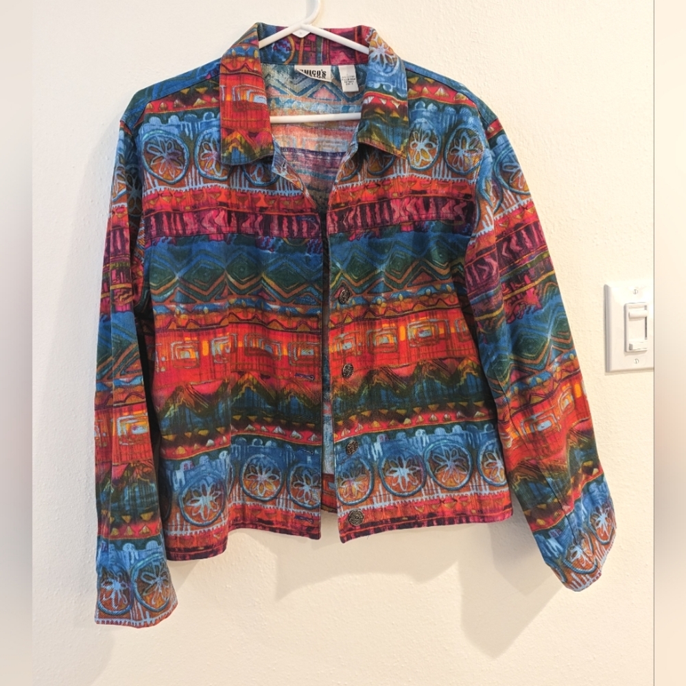 Chico's Colorful Jacket